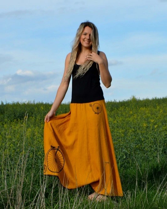 Tílkové šaty- kolo