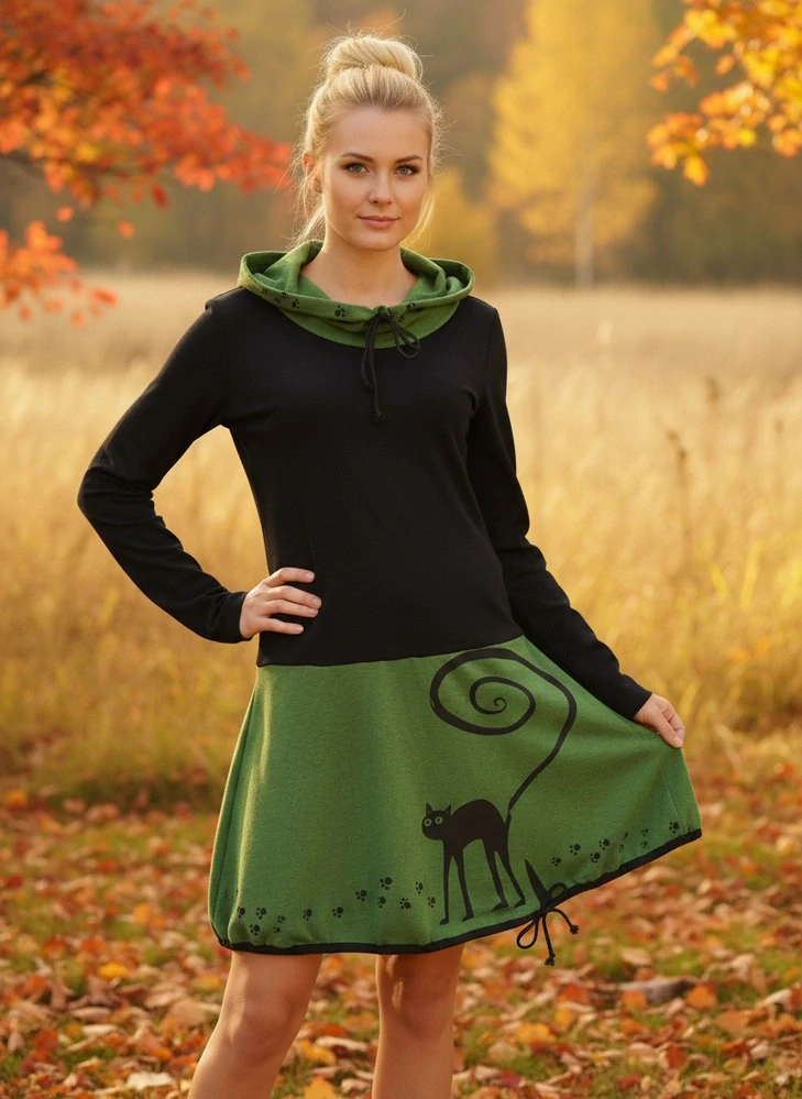 Šaty Josefína III - kočka 1