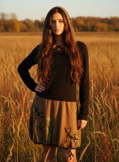 Šaty Josefína III - ještěrky